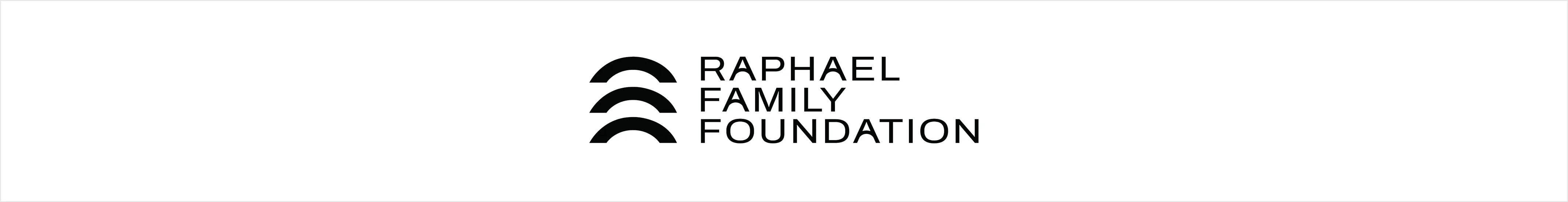 Raphael Family Foundation logo displayed on a white background.